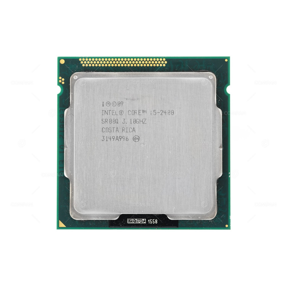 SR00Q INTEL CORE I5-2400 3.10GHZ 4-CORE 6MB L3 CACHE 95W LGA1155